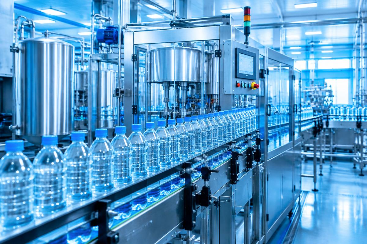 Shwari water bottling line